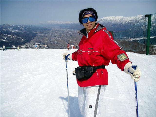 スキーに行ったとき