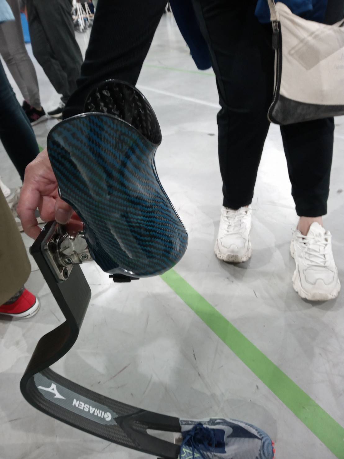 パラスポ用義足にも応用が可能